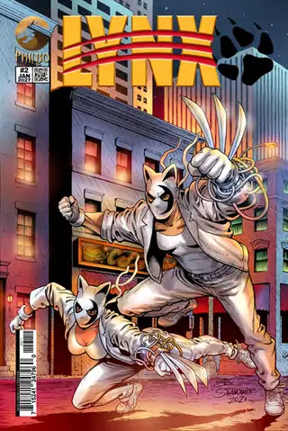 Cover of Lynx #2, Philbo Publishing