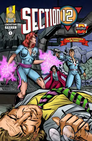 Cover of Section 12 #1, Lenovations Press