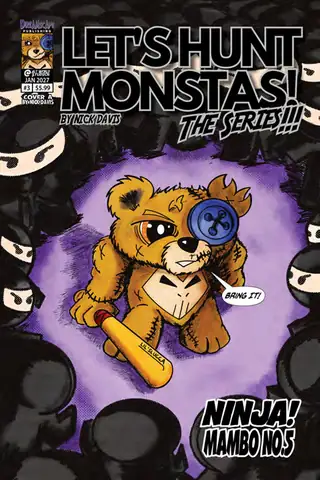 Cover of Let's Hunt Monstas! The Series! #3 Cover A, Dreamscape Publishing