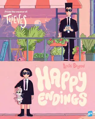Cover of Happy Endings, FairSquare Graphics