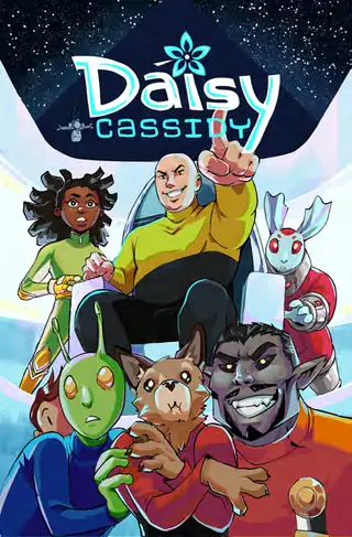 Cover of Daisy Cassidy #3, Broken Oar Comics
