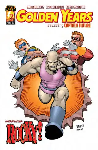 Cover of Golden Years #2, New Pain Pro