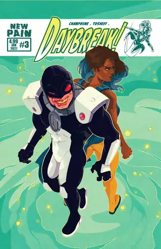 Cover of Daybreak! #3 Cover A, New Pain Pro