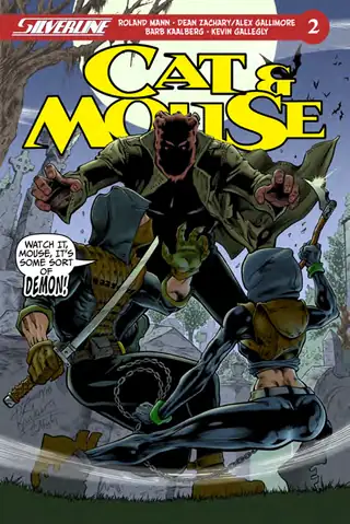 Cover of Cat & Mouse #2, Silverline Comics