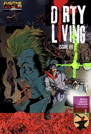 Cover of Dirty Living #1, Fugitive Poems