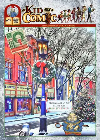 Cover of A Kid and A Comic #24, A Kid and A Comic